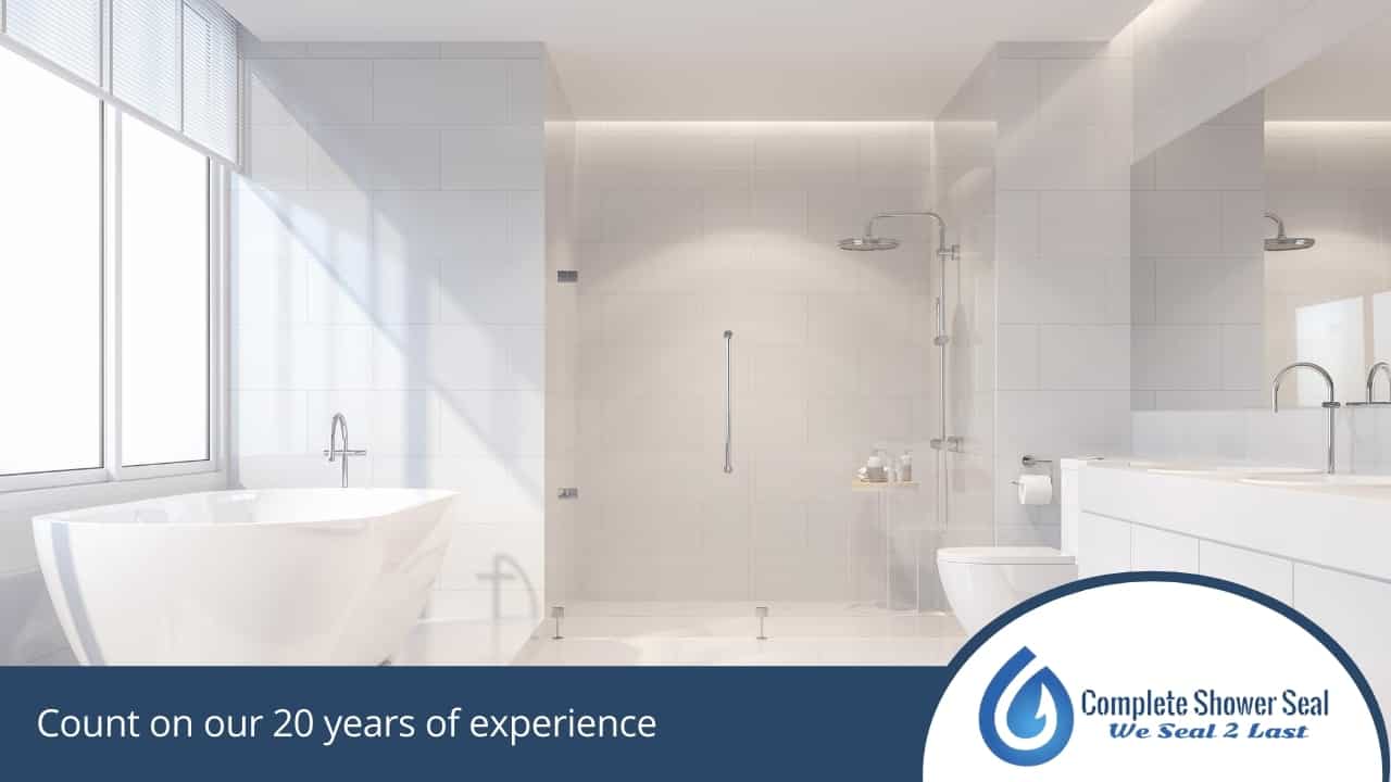 How to seal a shower screen steps to follow